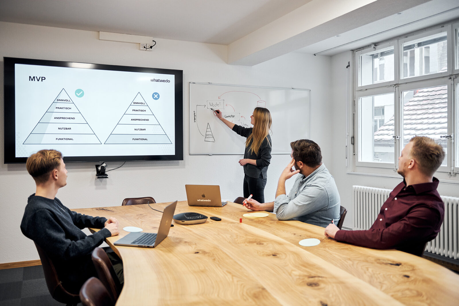 Software Konzept mit whatwedo