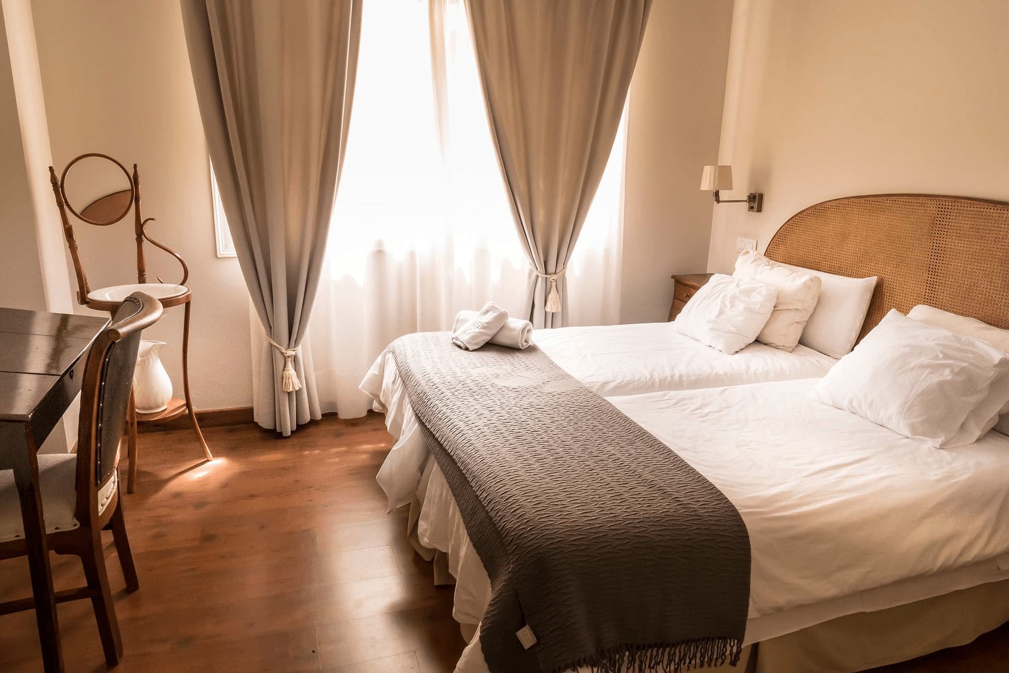 Hotelzimmer für digitale Nomaden